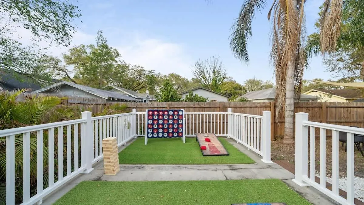 טאמפה Modern Moroccan Villa W/ Firepit, Bbq + Game Room! 0*,